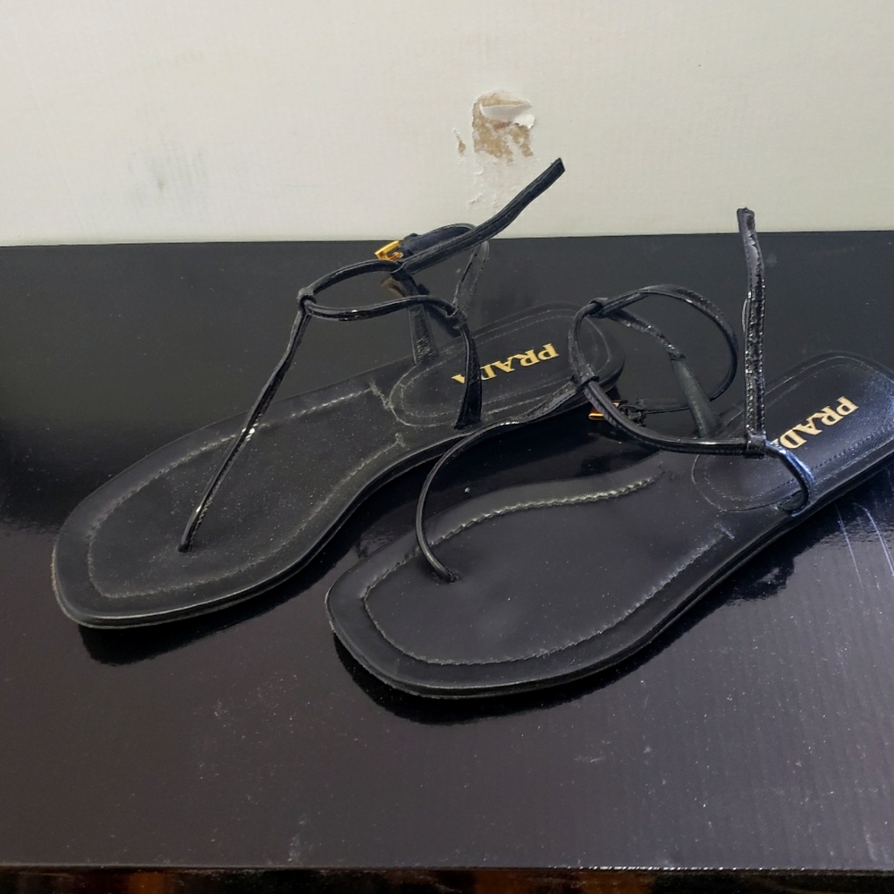 Prada flat sandal